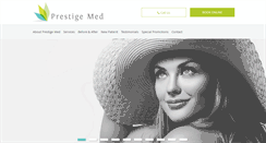 Desktop Screenshot of prestigemeds.com